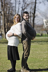 Image showing happy pregnancy 