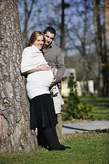 Image showing happy pregnancy 