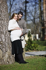 Image showing happy pregnancy 