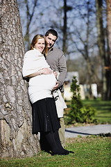 Image showing happy pregnancy 