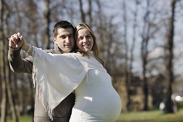 Image showing happy pregnancy 