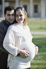 Image showing happy pregnancy 