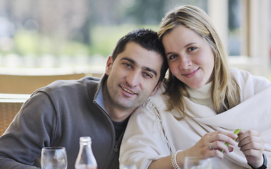 Image showing happy couple outdoor 