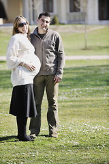 Image showing happy pregnancy 