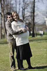 Image showing happy pregnancy 