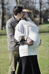 Image showing happy pregnancy 