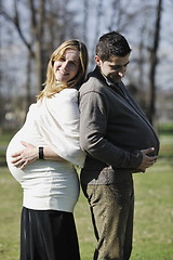 Image showing happy pregnancy 