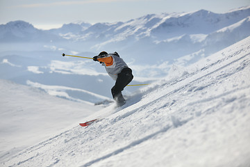 Image showing skier free ride 