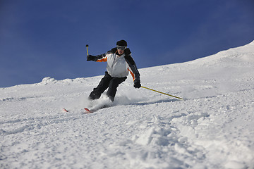 Image showing skier free ride 