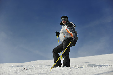 Image showing skier free ride 