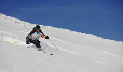 Image showing skier free ride 