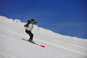 Image showing skier free ride 