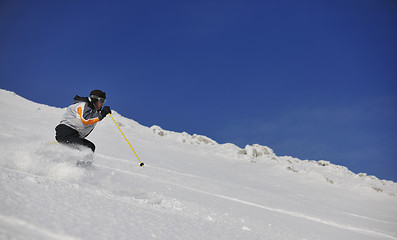 Image showing skier free ride 