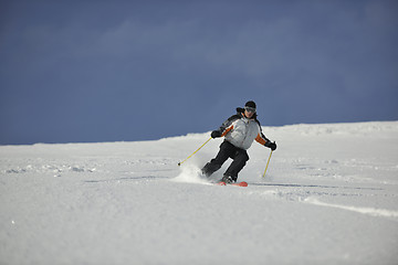 Image showing skier free ride 