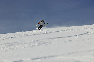 Image showing skier free ride 