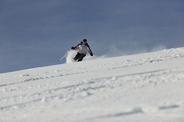 Image showing skier free ride 