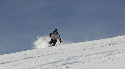 Image showing skier free ride 