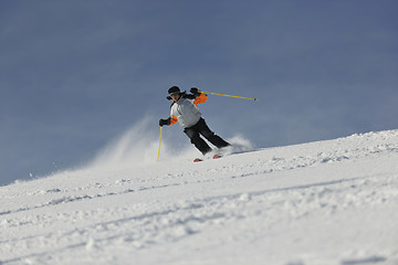 Image showing skier free ride 