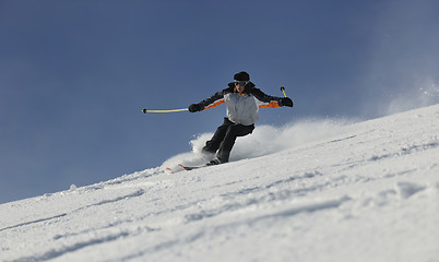 Image showing skier free ride 