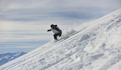 Image showing skier free ride 