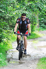 Image showing mountain bike outdoor ride 