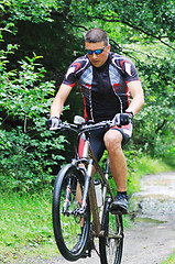 Image showing mountain bike outdoor ride 