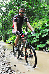 Image showing mountain bike outdoor ride 