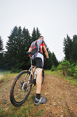 Image showing mountain bike outdoor ride 