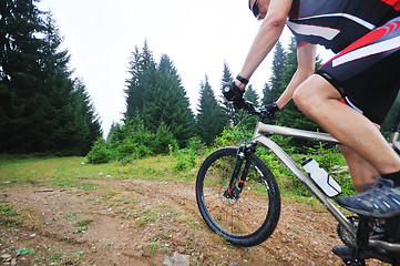 Image showing mountain bike outdoor ride 