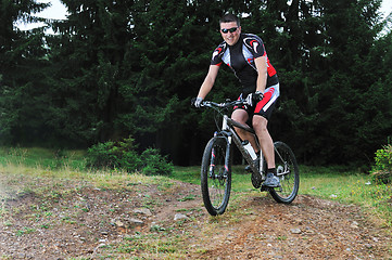 Image showing mountain bike outdoor ride 