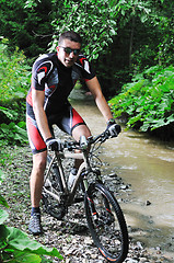 Image showing mountain bike outdoor ride 