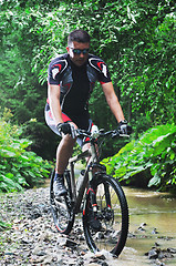 Image showing mountain bike outdoor ride 