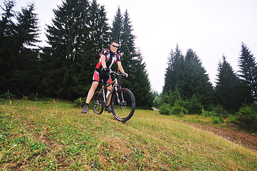 Image showing mountain bike outdoor ride 