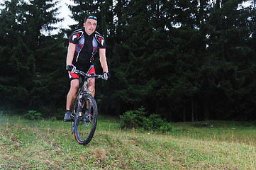 Image showing mountain bike outdoor ride 