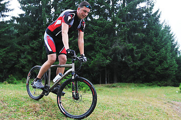 Image showing mountain bike outdoor ride 