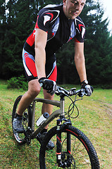 Image showing mountain bike outdoor ride 