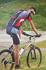 Image showing mountain bike outdoor ride 