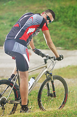 Image showing mountain bike outdoor ride 