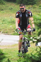 Image showing mountain bike outdoor ride 