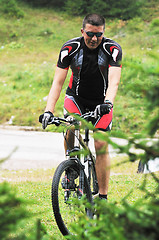 Image showing mountain bike outdoor ride 