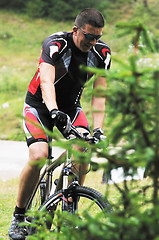 Image showing mountain bike outdoor ride 