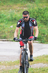 Image showing mountain bike outdoor ride 