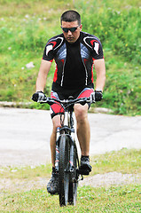 Image showing mountain bike outdoor ride 