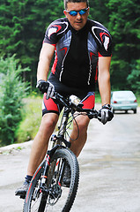 Image showing mountain bike outdoor ride 