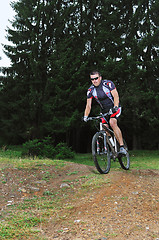 Image showing mountain bike outdoor ride 