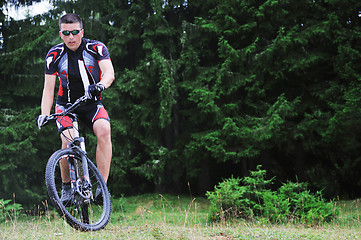 Image showing mountain bike outdoor ride 