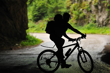 Image showing mountain bike 