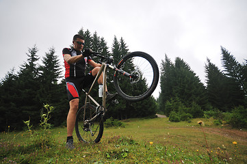 Image showing mountain bike 