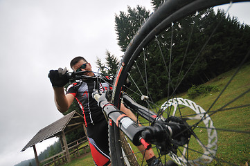 Image showing mountain bike 