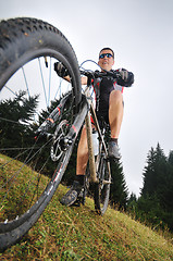 Image showing mountain bike 